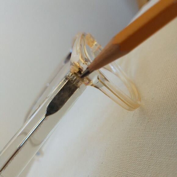 HACKETT BESPOKE Eyeglass Frames HEB091 353 Yellow Clear Rectangular 53-19-145 - Picture 12 of 12